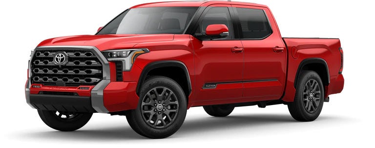 2022 Toyota Tundra in Platinum Supersonic Red | Seeger Toyota of St. Robert in St Robert MO